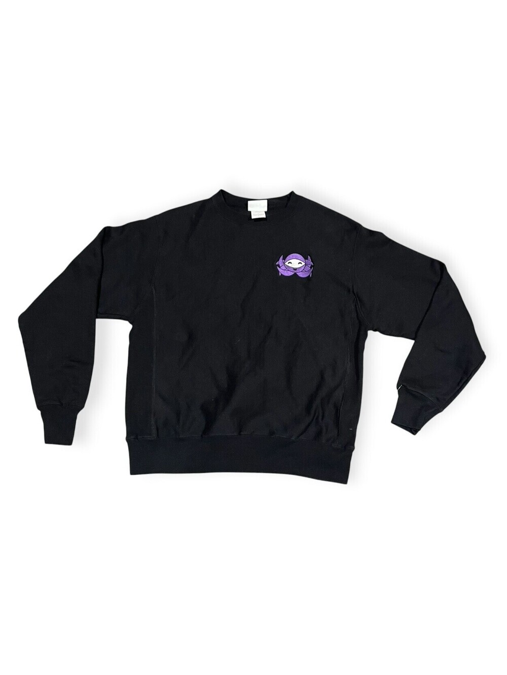 Champion Reverse Weave Black Ninja Embroidered Sweatshirt Men’s M